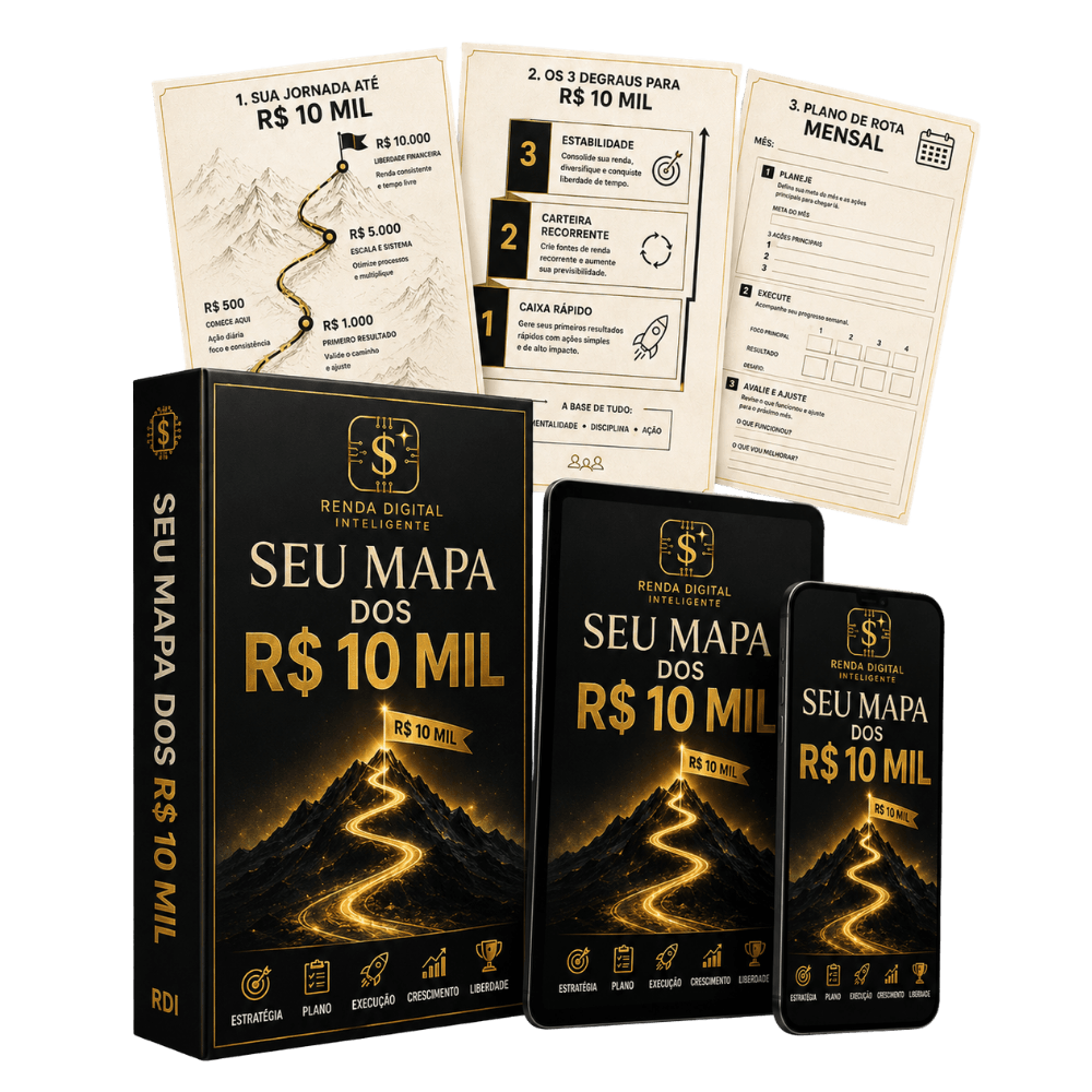 Seu Mapa dos R$ 10 Mil - Presente 3 do Renda Digital Inteligente