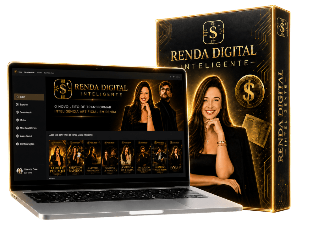 Mockup do Renda Digital Inteligente